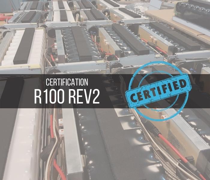 L’importance de la certification R100 Rev2 dans la mobilité électrique